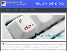 Tablet Screenshot of f1technology.in